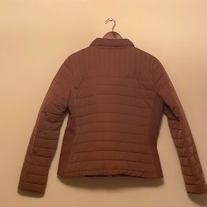 Camel color casual fitted jacket by “New York & Company”.